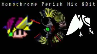 Friday Night Funkin Monochrome Perish Mix 8bit Remix