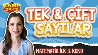 Tek ve Çift Sayılar | 📚Matematik İlk 12 Konu 
