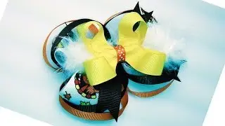 Make a Feather Hair Bow Easy DIY