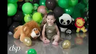 Sesión de fotos para bebes en Zapopan smash cake