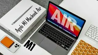 Apple M1 Macbook Air Unboxing - But can it run Videogames? (Call of Duty, Fortnite, Rocket League