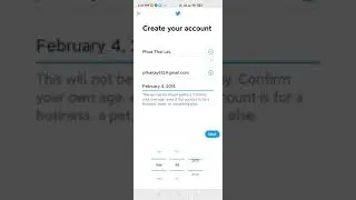 Twitter acc ဖွင့်နည်း