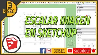 07 Escalar imagen en Sketchup