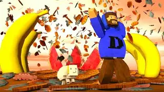 Dimensão da comida | Vida de youtuber 2 no survivalcraft 2 #2