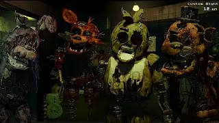 I made Alternative Animatronics in the FNaF 3! (FNaF 3 Mods)