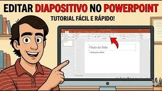 Como editar um diapositivo no powerpoint