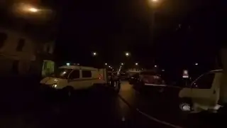 Пожар на Загородном проспекте 07-03-2016
