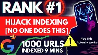 How To Rank #1 On Google Fast Using BRUTE FORCE Indexing 💪