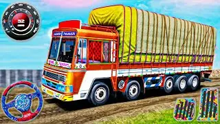 Offroad Transport Truck Drive - Indian TaTa Truck Simulator - Android GamePlay