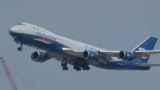 Beautiful takeoffs Kennedy airport