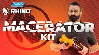 Rhino RV Sewage Macerator Pump System
