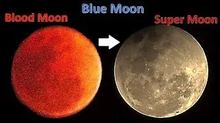 Super Blue Blood Moon - A rare celestial phenomenon