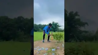 गरीब लड़के ने बनाई नई Pitch 🥹❤️ #cricket #shorts #reels #love #top #viral #trending #cricketvideos