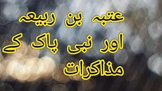 History of Islam#16 Makki dour stage2 Utba Bin Rabia or Mhammad PBUH (Hasb e Mansha)