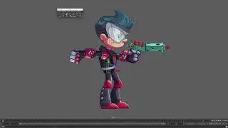 2d Character Setup using Rigger for Maya