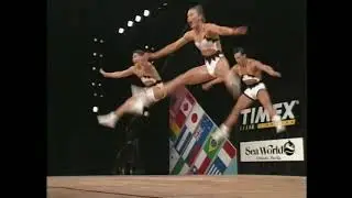 Juanita Little, Michael Betts, Dean Wright (Australia) - 1996 World Aerobic Championship