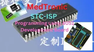 STC-ISP STC89C51RC Programming using 89SXXX Mini Board استخدام STC-ISP فى برمجة الميكرو كنتروللر