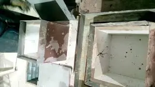 Сборка формы Колотый кирпич