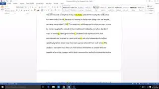 Editing Paragraph Tour Demonstration