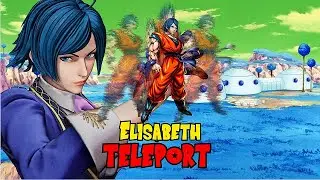 KOF XV Elisabeth Teleport