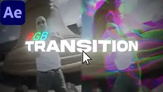 How To Make a CRAZY RGB Transition in After Effects