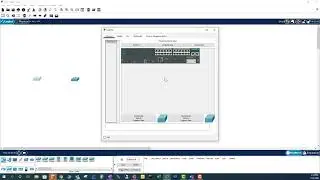 Cisco Packet Tracer Lab  -  How to interconnect switches using fiber optics cables