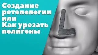 Создание ретопологии или как урезать полигоны [TopoGun]