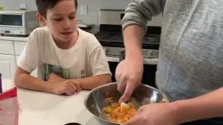 Homemade Butterfinger Bars! (Cooking with Dad)