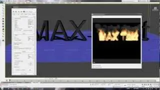 3DSMAX - FumeFX - fire text- begginer (text pro začínající)