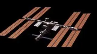 International Space Station Blender 3D Model