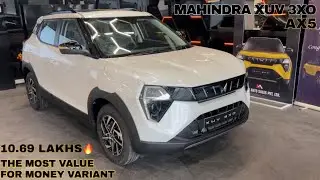 New Mahindra XUV 3XO AX5 | The Most Value for Money Variant | Detailed Review | Walkaround | 