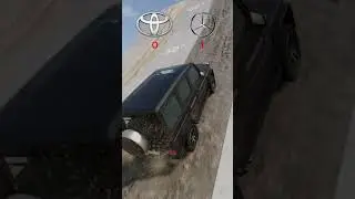 СРАВНЕНИЕ ГЕЛИКА И КРУЗАКА в BeamNG Drive #mercedes #g63 #landcruiser #toyota #benz #mercedesbenz