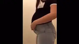 Fish swimming in Huge Belly