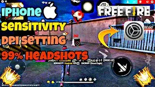 ✅how to enable iPhone  dpi setting for free fire| ✅how to increase dpi in iPhone | 80% headshots 🎯