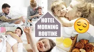 ❥ 150 - [ GRWM ] : FAMILY MORNING ROUTINE HOTEL EDITION 😌