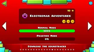 10yo Clears Electroman Adventures - Geometry Dash