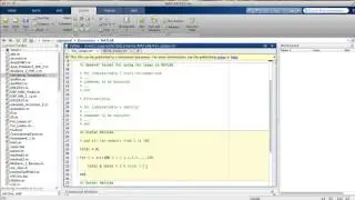 For Loops in MATLAB