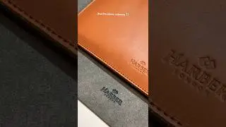 iPad Pro Sleeve of dreams 👀✨ #harberlondon #ipad #ipadpro #leatheraccessories #asmr #asmrunboxing