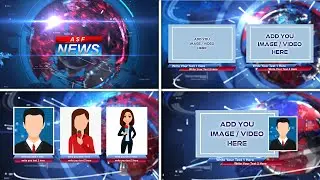News Channel Intro Promo Lower Third Green Screen Full Pack
