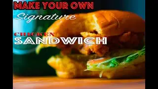 how to make Spicy chicken sandwich easy recipe