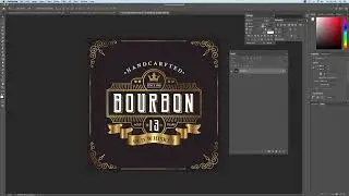 Working with Smart Object Layers  Alcohol Label Mock Ups