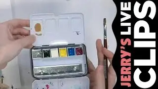 Creating Yellow Ochre from a Primary Color Palette | Jerry's LIVE Clips