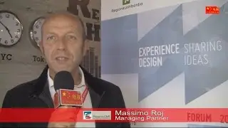 Experience Design Forum   interview with Massimo Roj Managing Partner ProgettoCMR