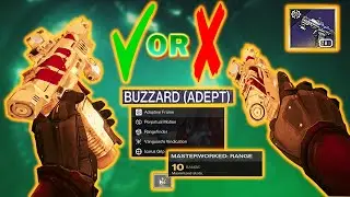 HOW OVERPOWERED IS THE BUZZARD ADEPT? (Destiny 2 PVP)