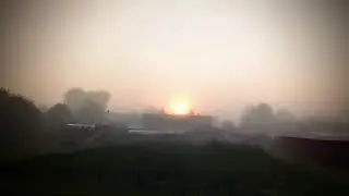 Начало осеннего копа в старых деревнях.