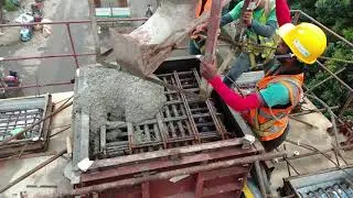 Seismic Buffer and Bearing Base Casting - Dhaka Metro Rail Project, Line - 6