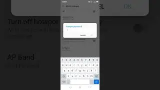 How to change hotspot password on android 
