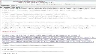 Netbeans compilation error not supported in  source 1 5