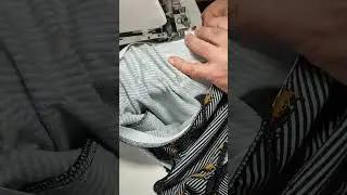Притачиваем резинку 