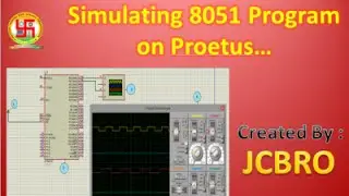 how to simulate 8051 program on Proteus???